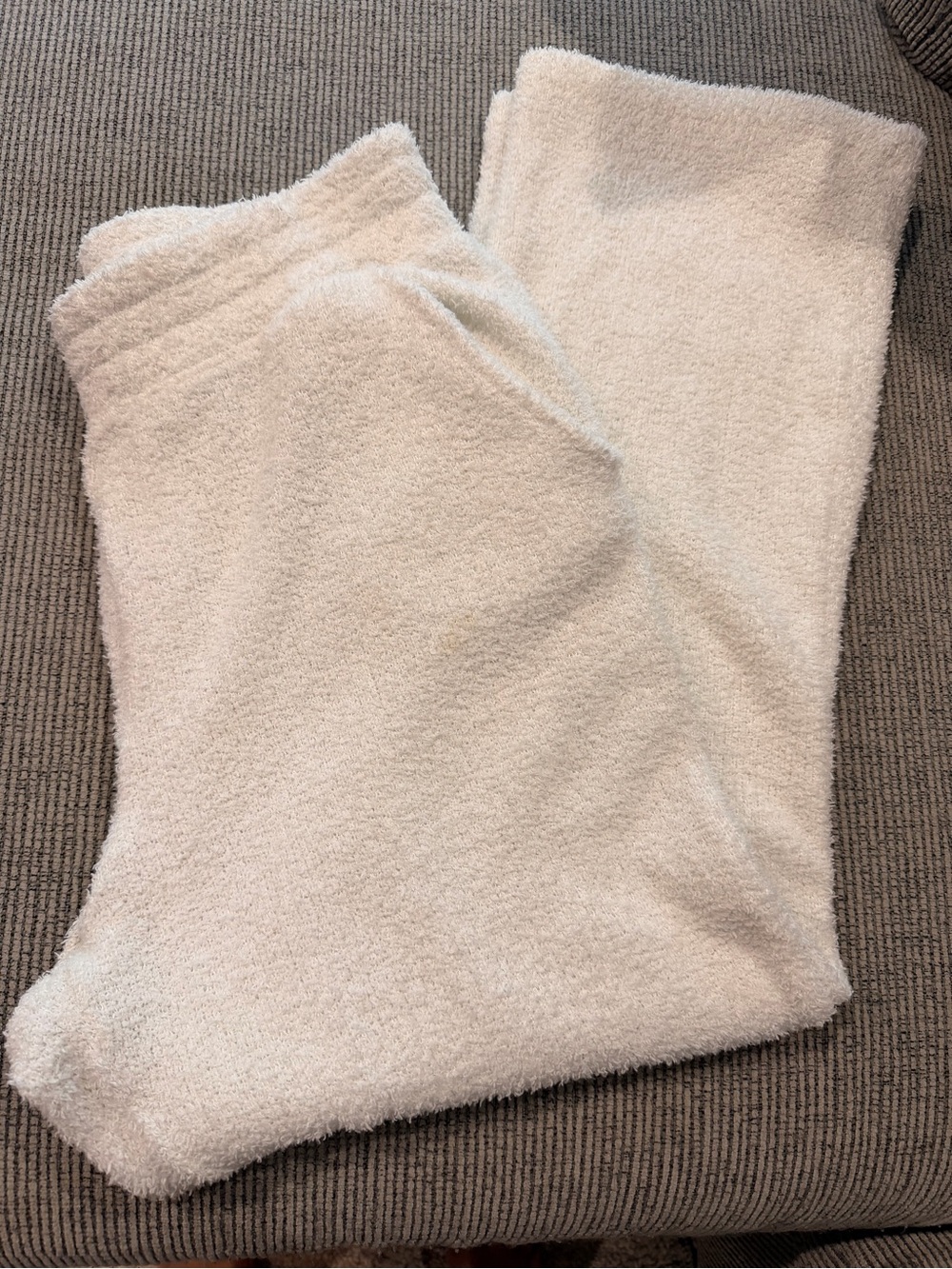 Live Well Teddy Material Loose Cozy Lounging Pants Errands Travel Soft M